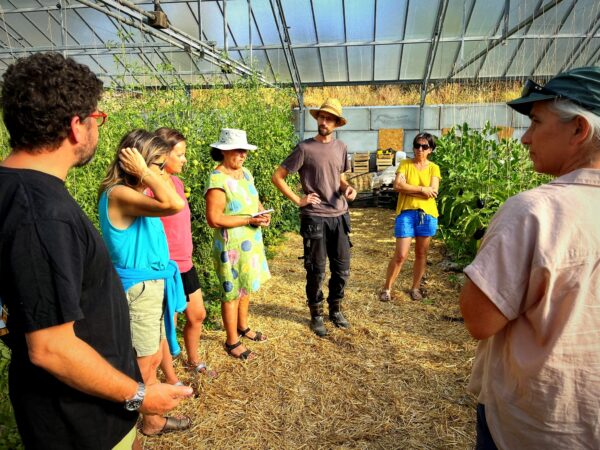 Visites techniques des jardins de la ferme de Keruzerh